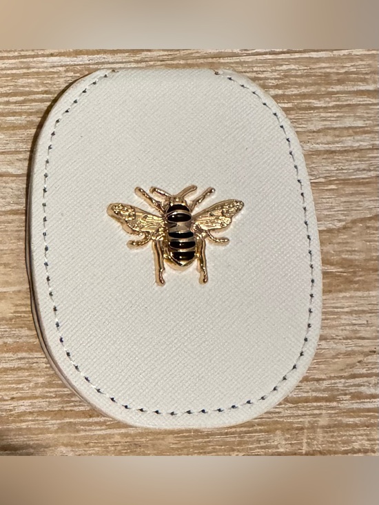 Accessories - Small Mirror with Gold Bee Accent